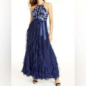 Teeze Me Juniors Embroidered Dress